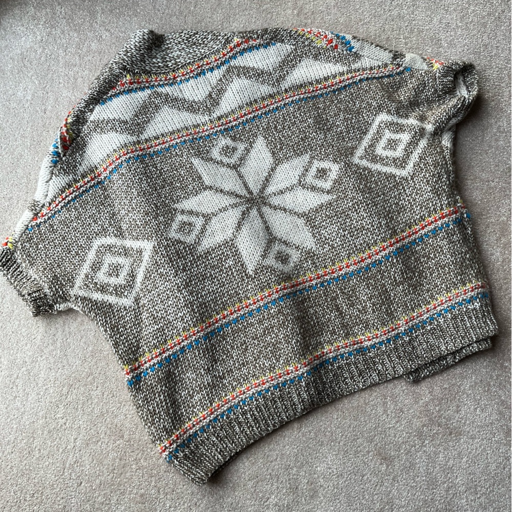American Eagle Open Front Oversized Short Sleeved Cardigan Size XS/S Like New - Picture 2 of 6